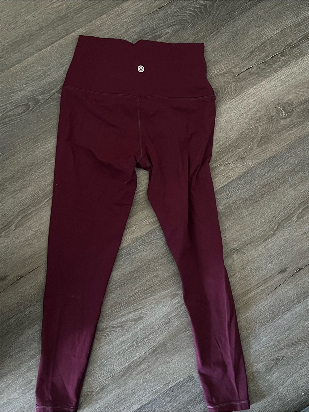 lululemon athletica High-Rise Leggings - Burgundy #y2k #leggings #activewear
